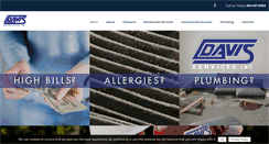 Desktop Screenshot of davisservicesinc.com